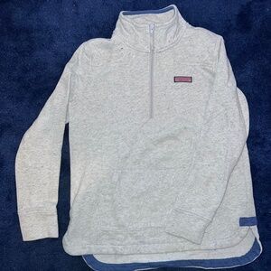 LIKE NEW Vineyard Vines Half-Zip Crew Neck